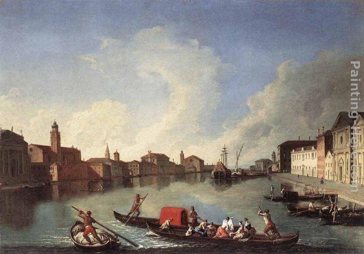Johann Richter View of the Giudecca Canal